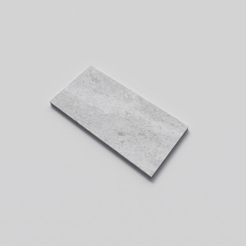 Silver Travertine Field Tile 12x24 Vein Cut - Image 2