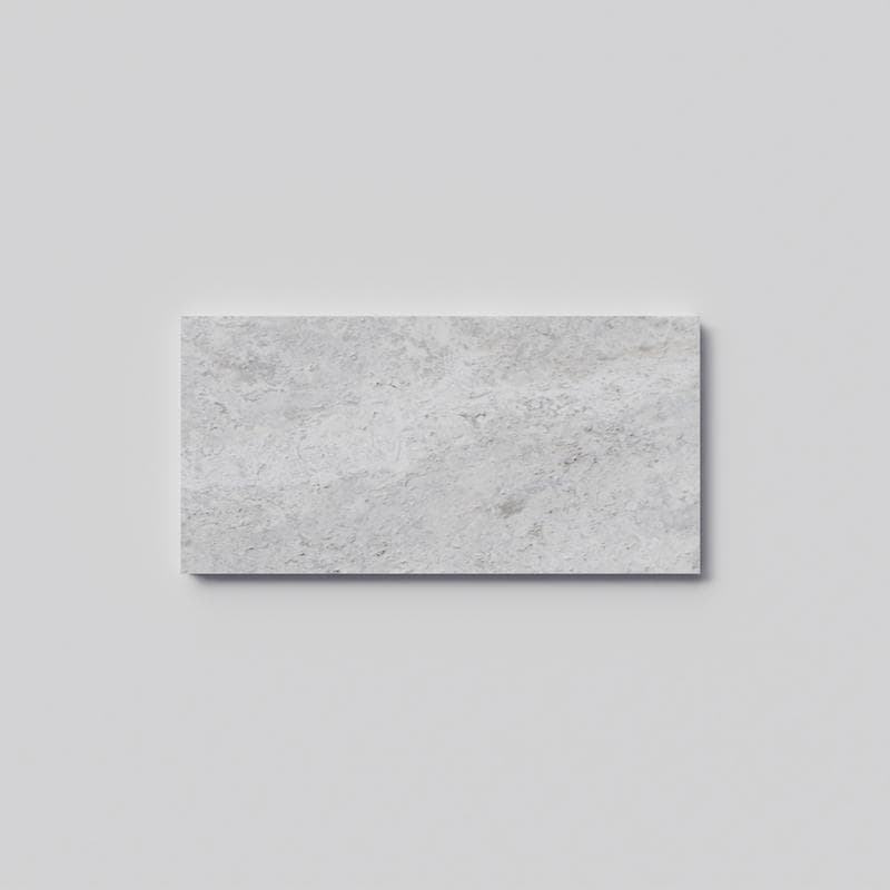 Silver Travertine Field Tile 12x24 Vein Cut - Image 1
