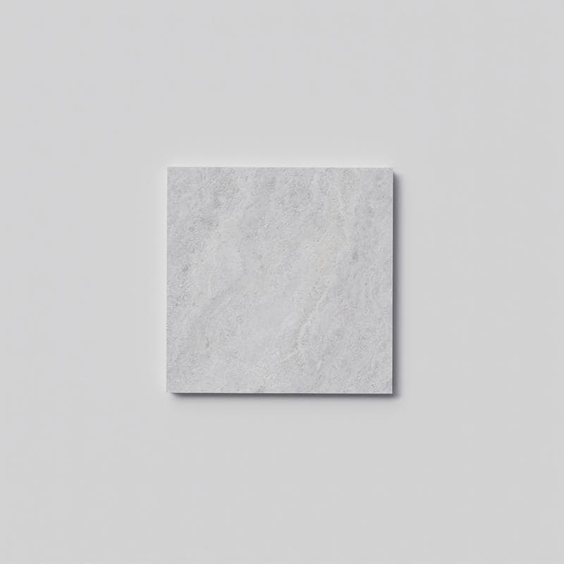 Silver Travertine Field Tile 18x18 - Image 1