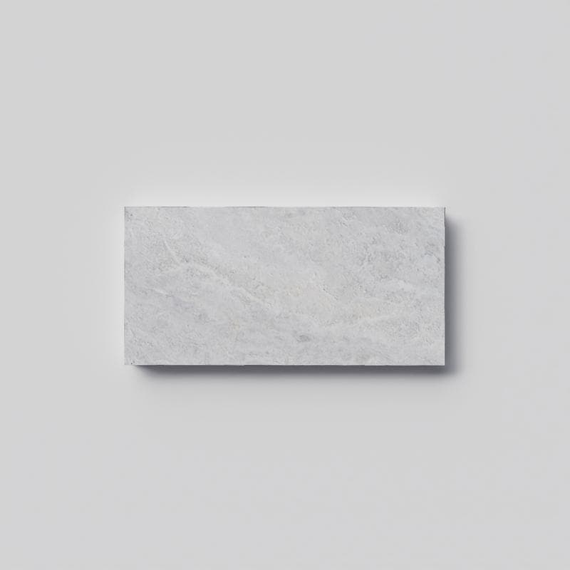 Silver Travertine Field Tile 3x6 - Image 1