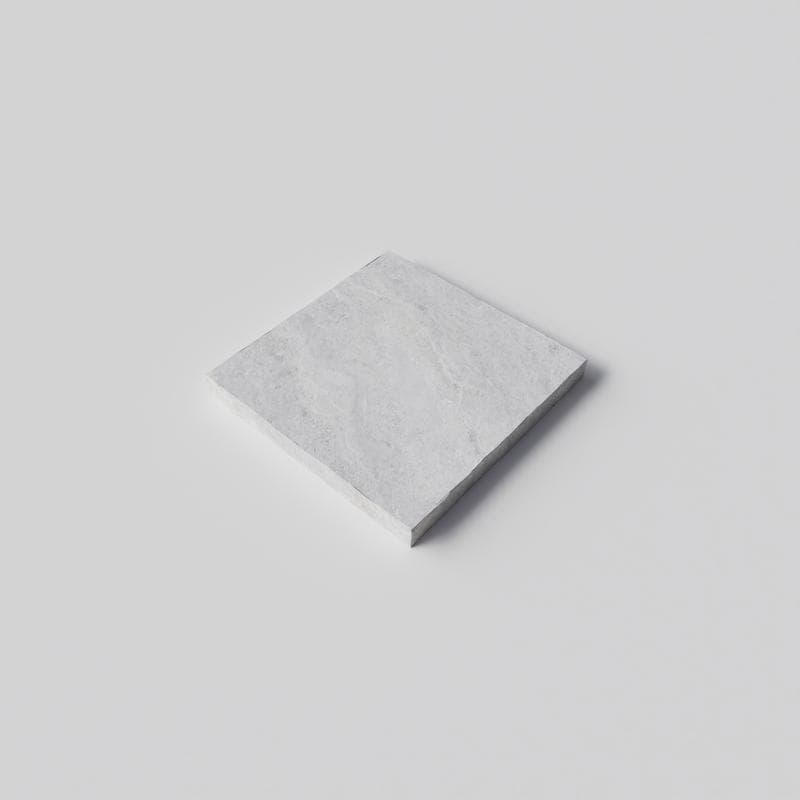 Silver Travertine Field Tile 4x4 - Image 3