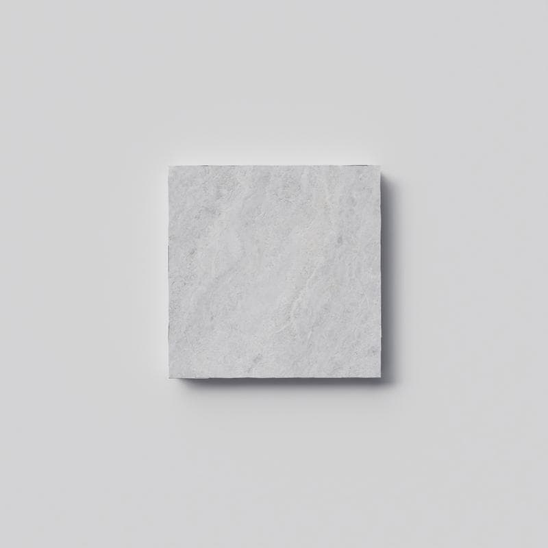 Silver Travertine Field Tile 4x4 - Image 1