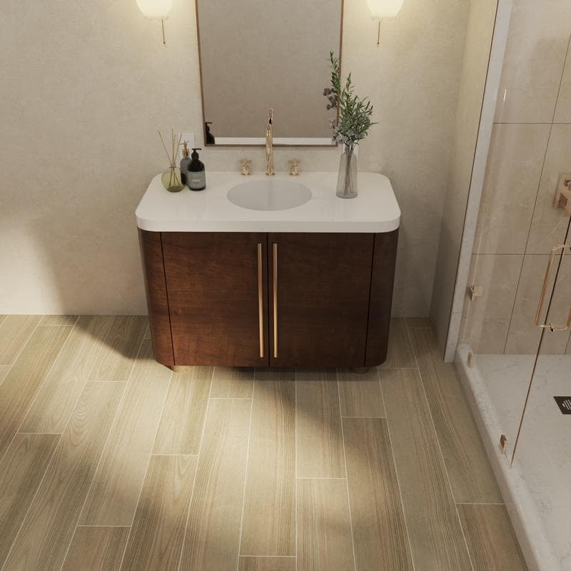 Colonial Almond 8x48 Rectified - Image 7