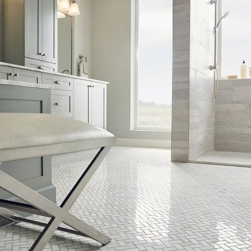 MSI Greecian White Herringbone Mosaic - Image 3