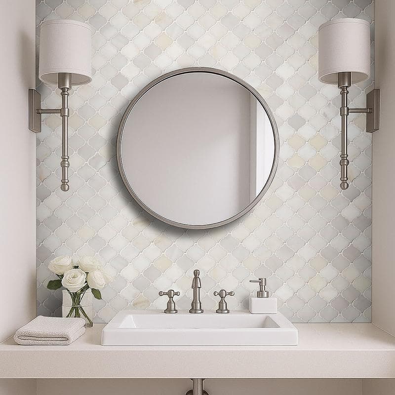 MSI Greecian White Arabesque Mosaic - Image 3
