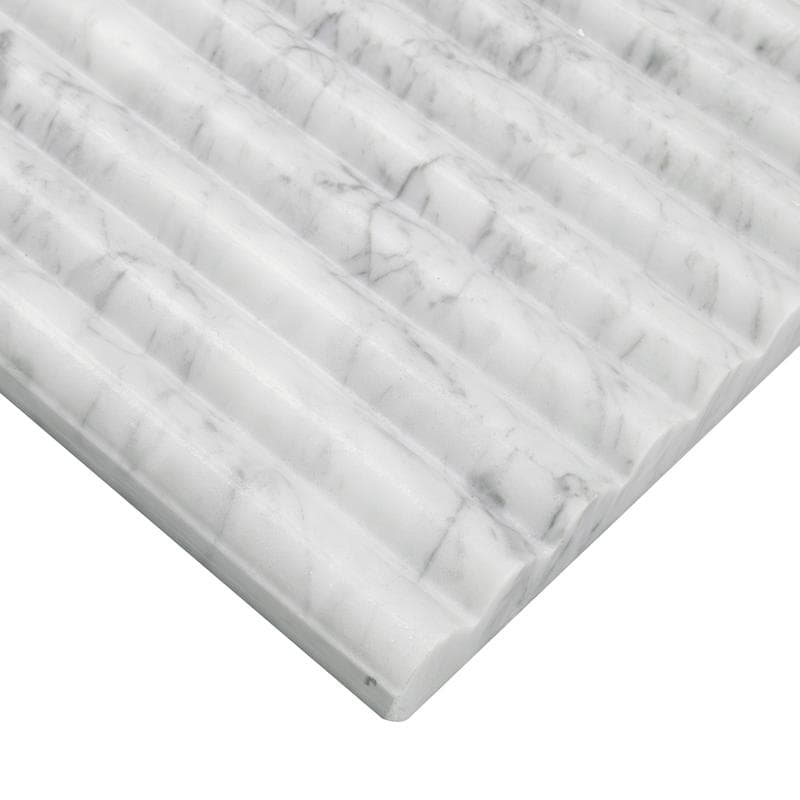 MSI Carrara White Milano Ribbo 12x24 Honed - Image 2