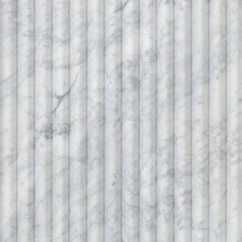 MSI Carrara White Milano Ribbo 12x24 Honed - Image 1