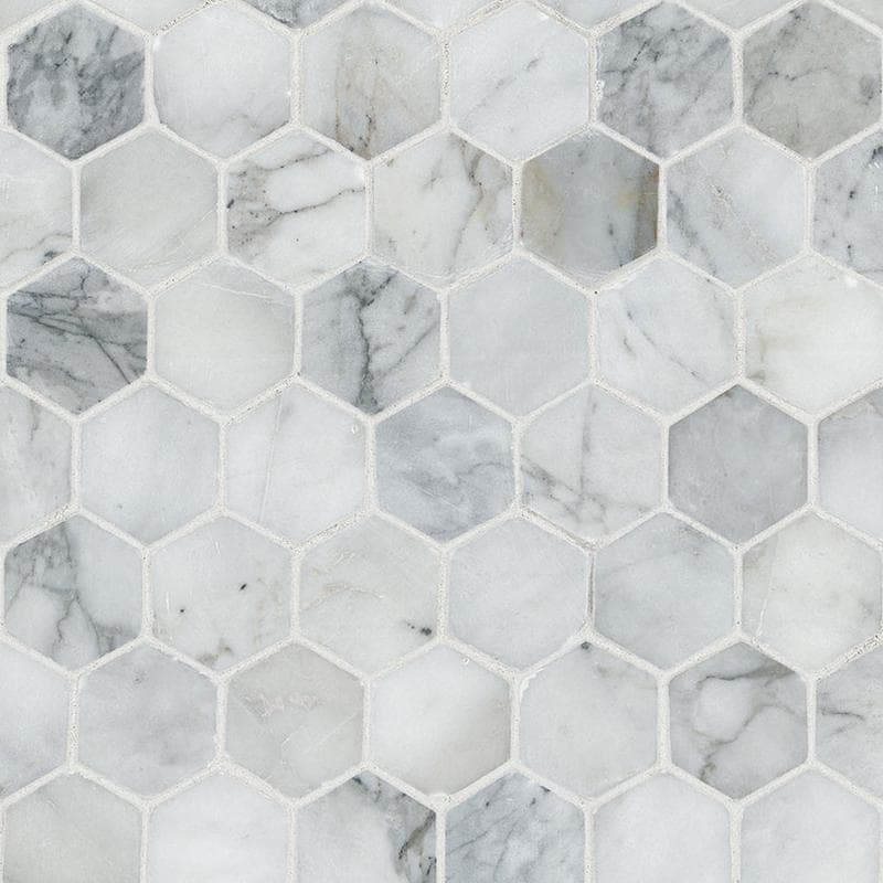 MSI Calacatta Cressa Hex Mosaic - Image 1