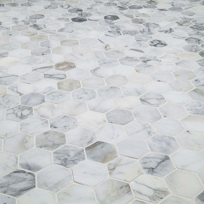 MSI Calacatta Cressa Hex Mosaic - Image 2