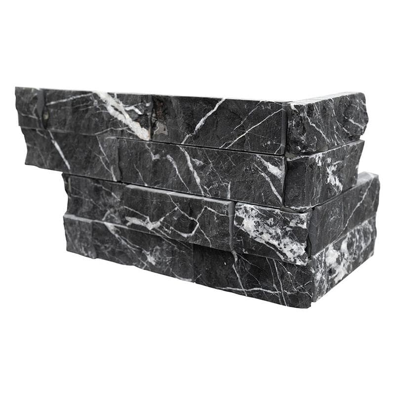 MSI Marquina Nero Splitface Corner - Image 1
