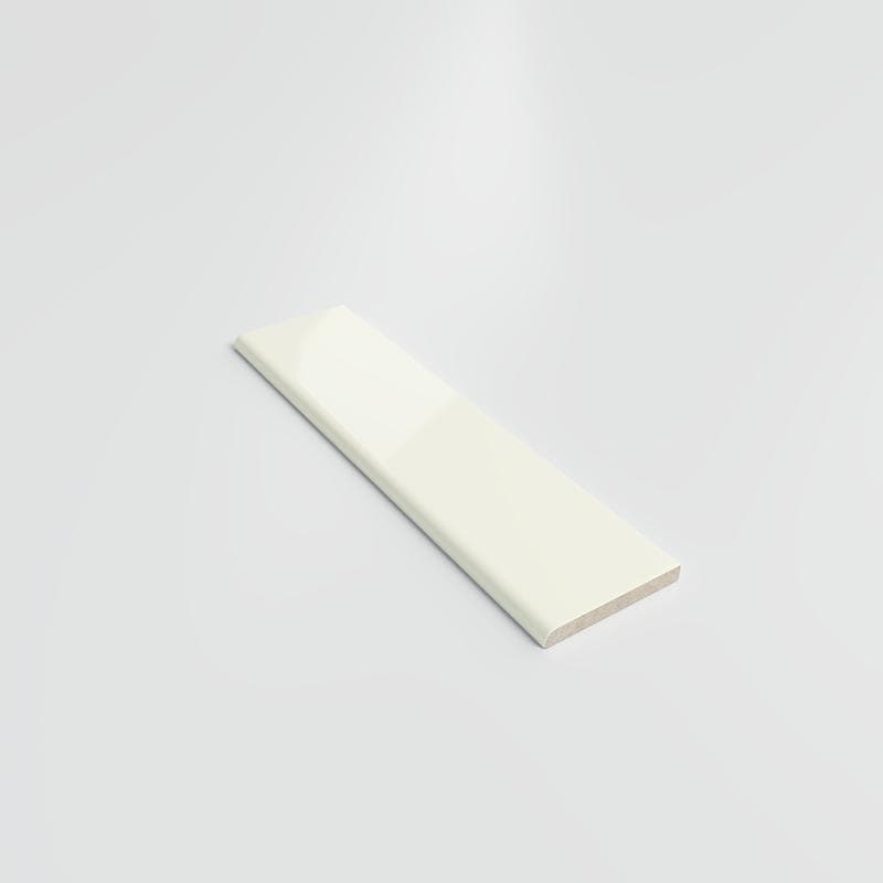 Color Collection Bright Biscuit 2x8 Single Bullnose - Image 2