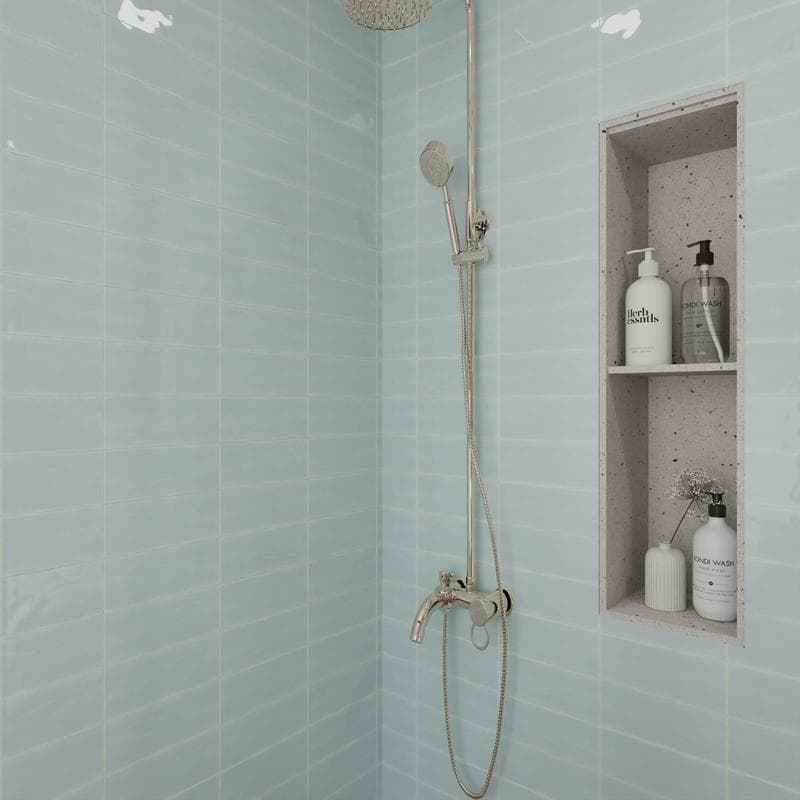 Maiolica Bright Aqua 4x10 - Image 7