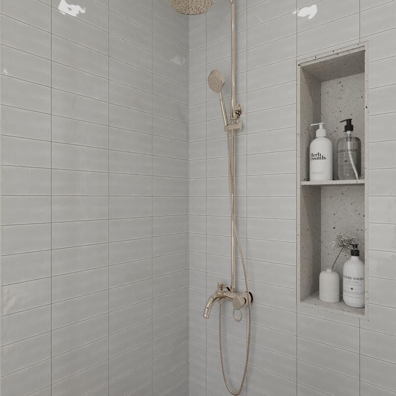 Maiolica Bright Tender Gray 4x10 - Image 7