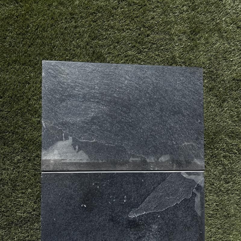 Indian Black Split Face 6x24 Ledger Panel Flats - Image 4