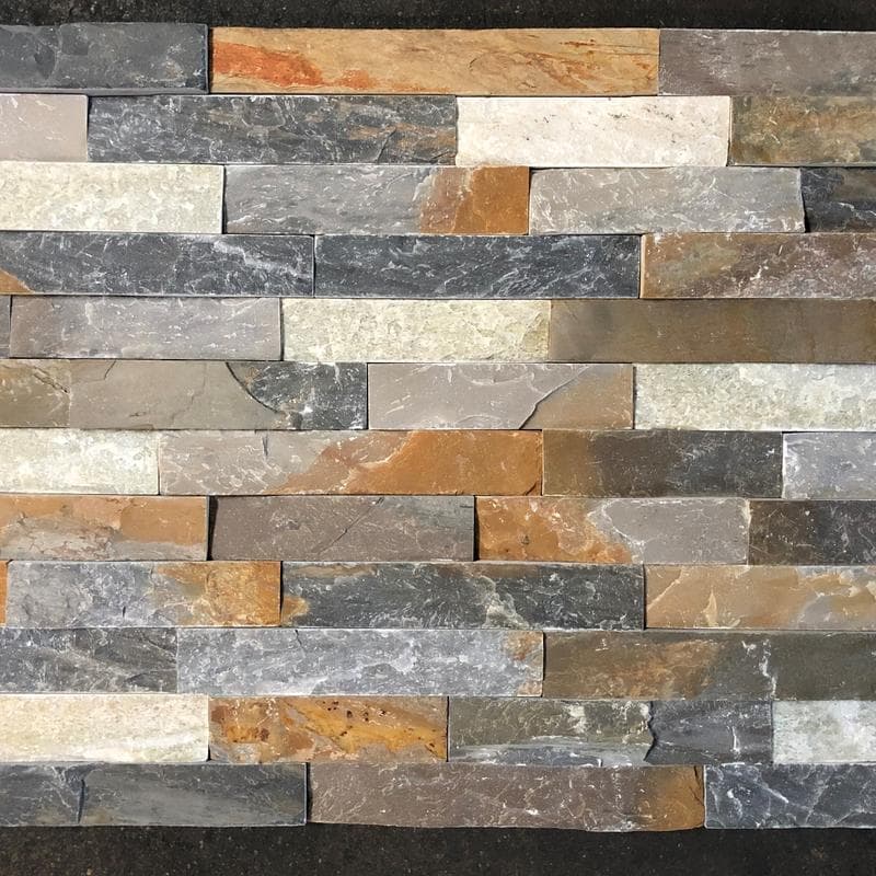 Tropical Gold Split Face 6x24 Ledger Panel Flats - Image 6