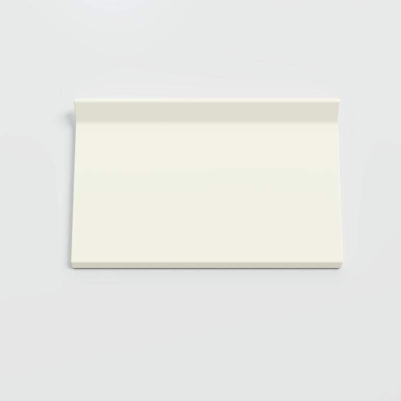 Color Collection Matte Biscuit 4x6 Cove - Round Top - Image 1