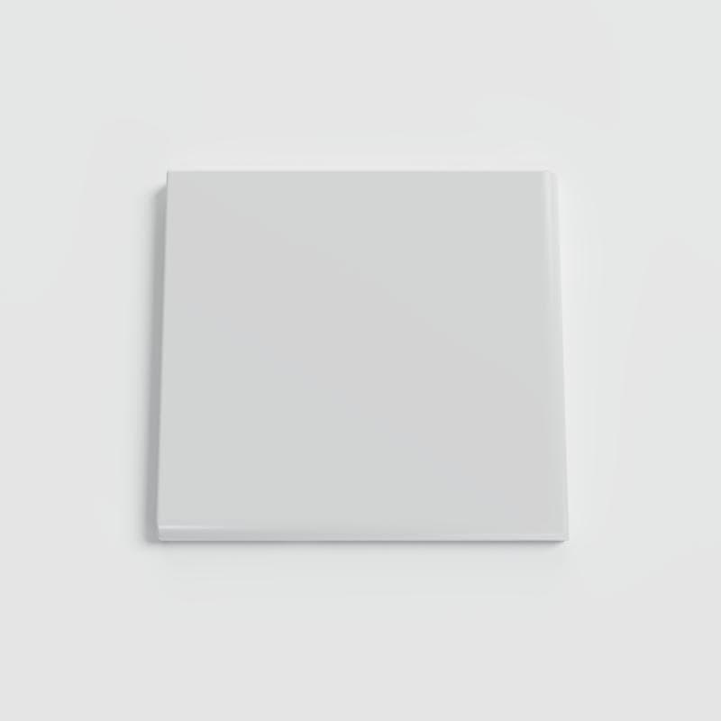 Color Collection Matte Tender Gray 4-1/4 x 4-1/4 Single Bullnose Corner - Image 1