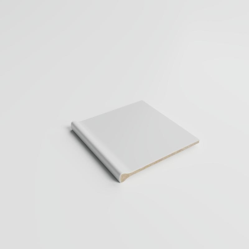 Color Collection Matte Tender Gray 6x6 LC Corner - Image 2