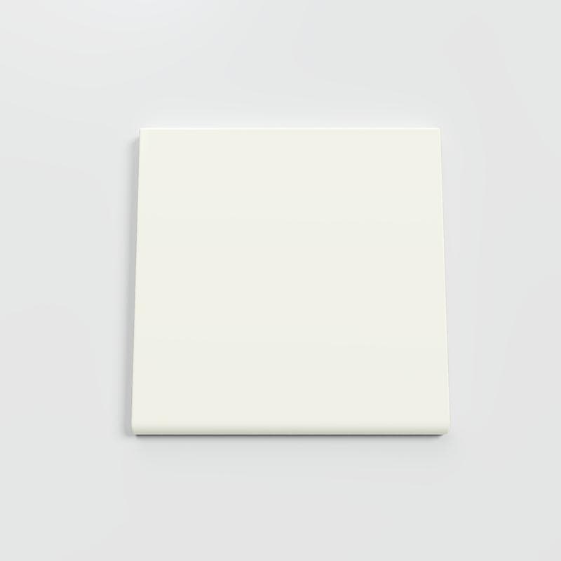 Color Collection Bright Biscuit 4-1/4 x 4-1/4 Single Bullnose - Image 1