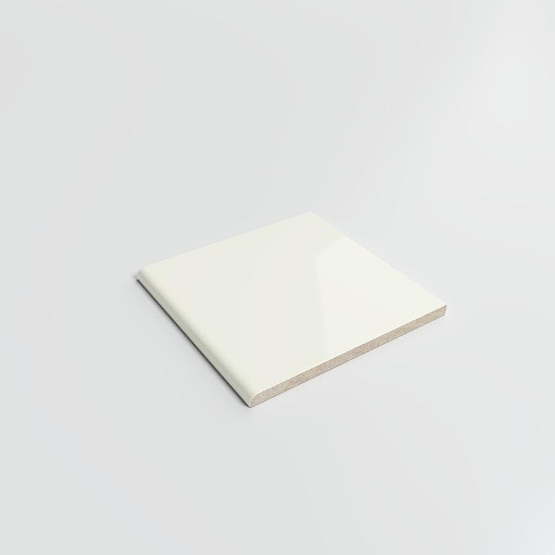 Color Collection Bright Biscuit 4-1/4 x 4-1/4 Single Bullnose - Image 2