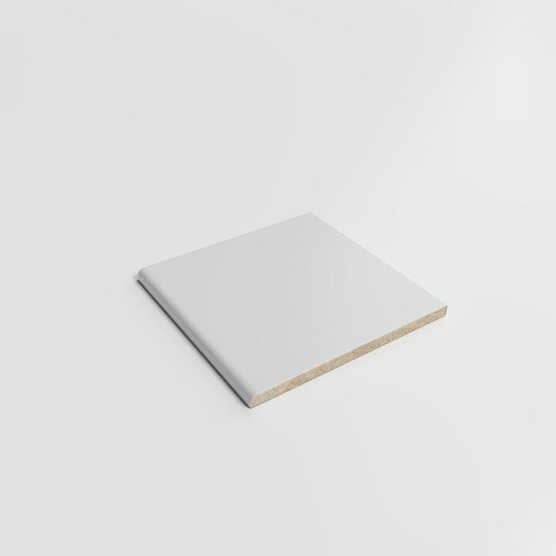 Color Collection Matte Tender Gray 4-1/4 x 4-1/4 Single Bullnose - Image 2