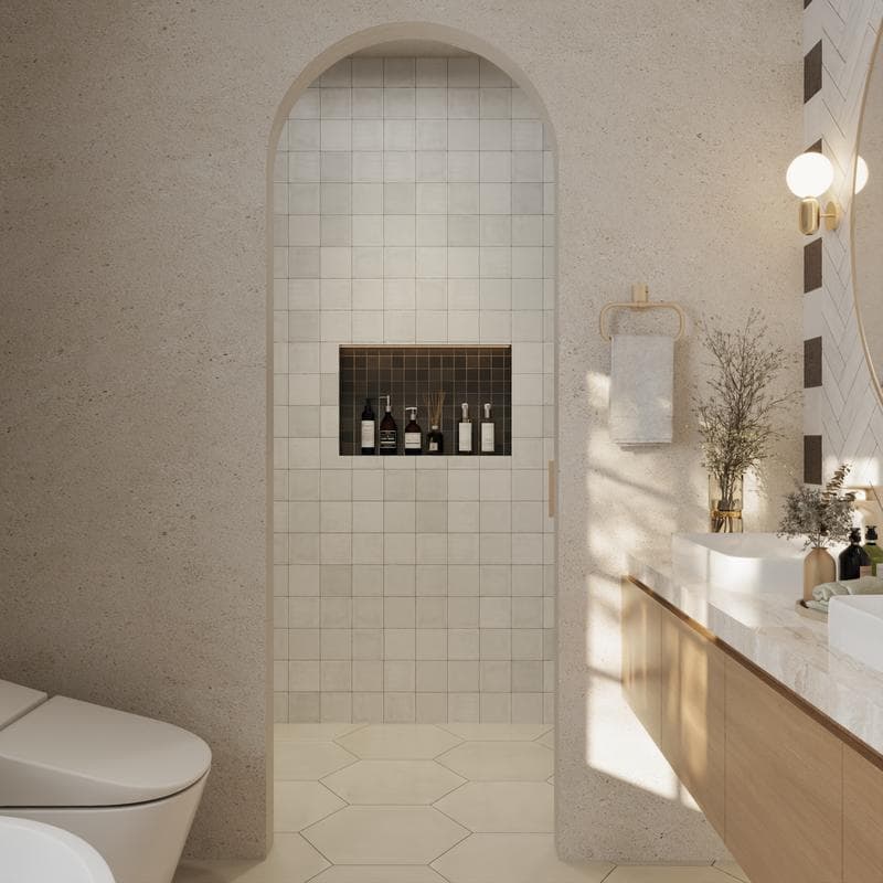 Riad Blanco 5x5 Field Tile - Image 7