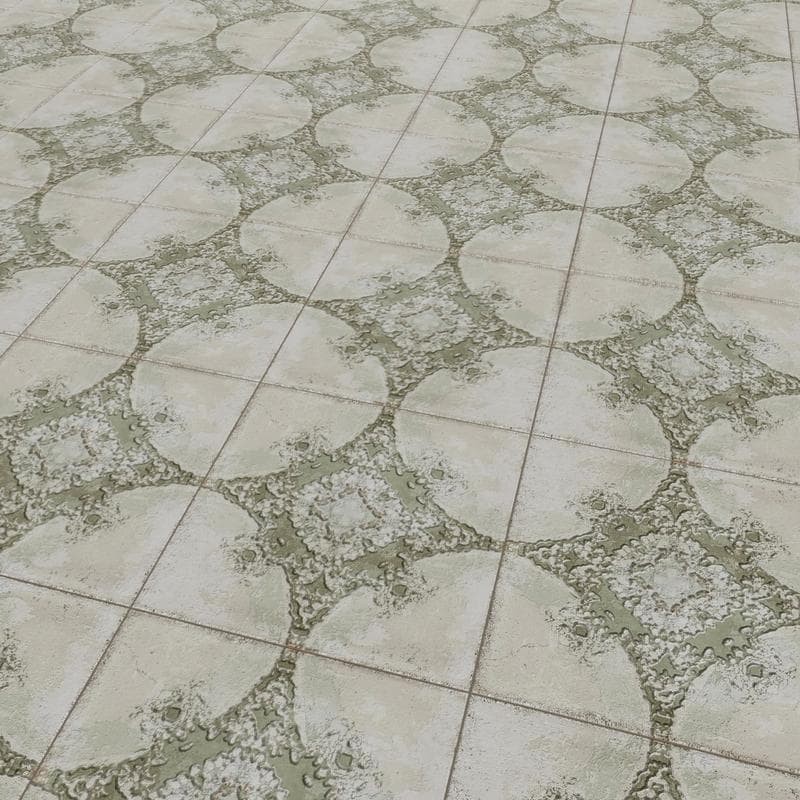 Atlantique Saint-Michel Olive 8x8 Field Tile - Image 5