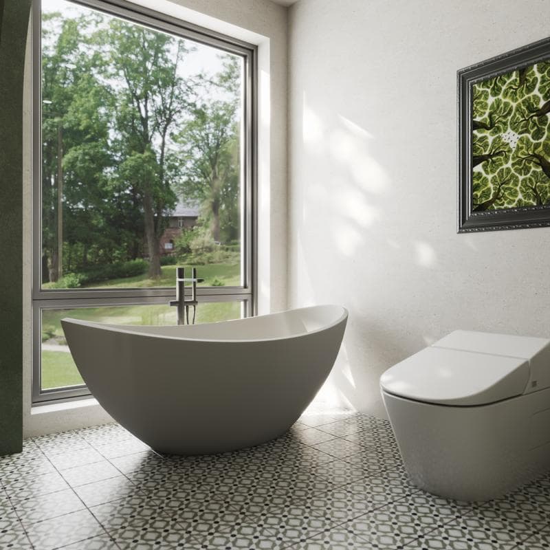 Atlantique Nantes Olive 8x8 Field Tile - Image 10