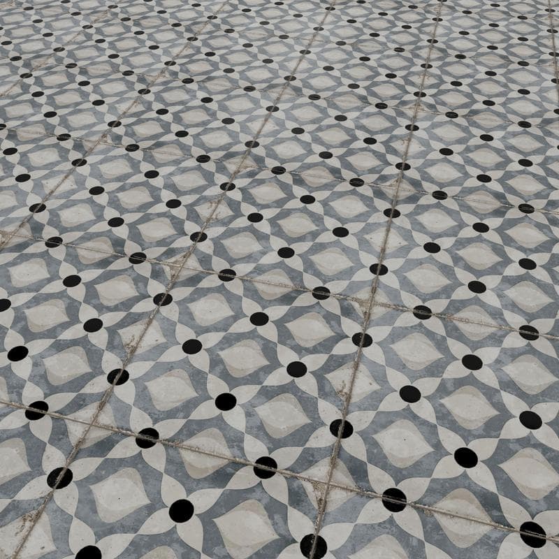 Atlantique Nantes Bleu 8x8 Field Tile - Image 5