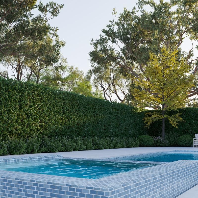 Aquabella Beachfront Malibu 1x2 Porcelain Mosaic 12"x12" Pool Tile - Image 7