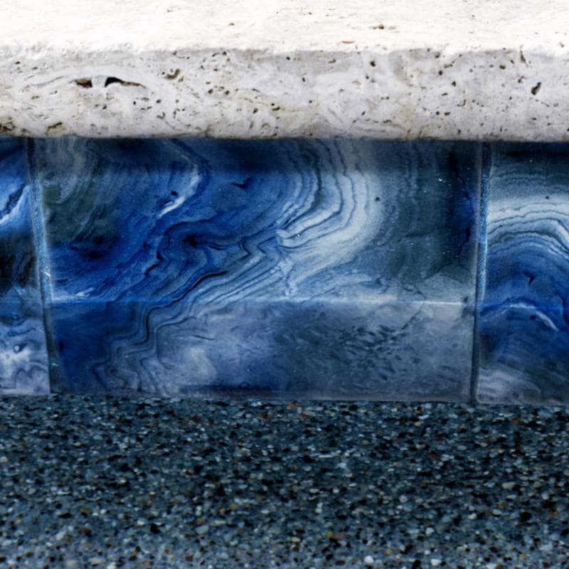 Aquabella Agate Jasper 6x6 Porcelain Field Tile - Image 3