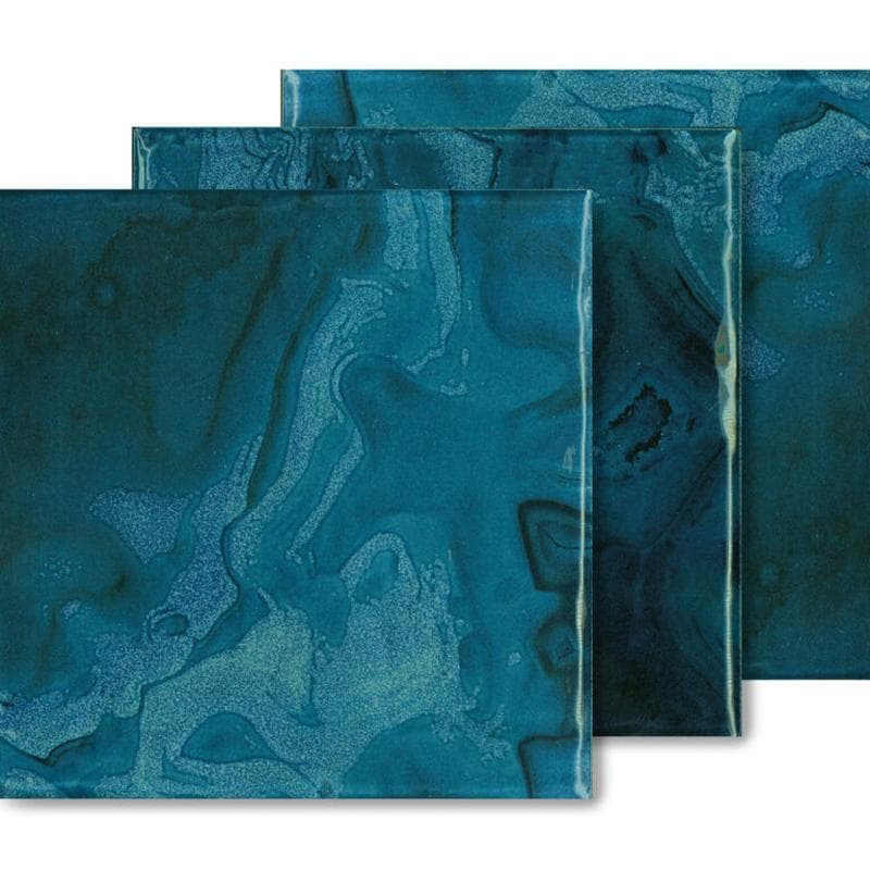 Aquabella Agate Larimar 6x6 Porcelain Field Tile - Image 2