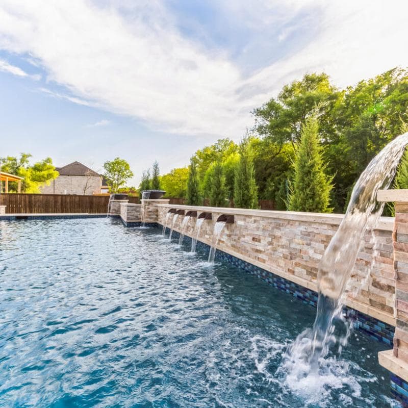 Aquabella Shimmer Bermuda Blend 1x2 Glass Mosaic 12"x12" Pool Tile (SH-1291) - Image 4