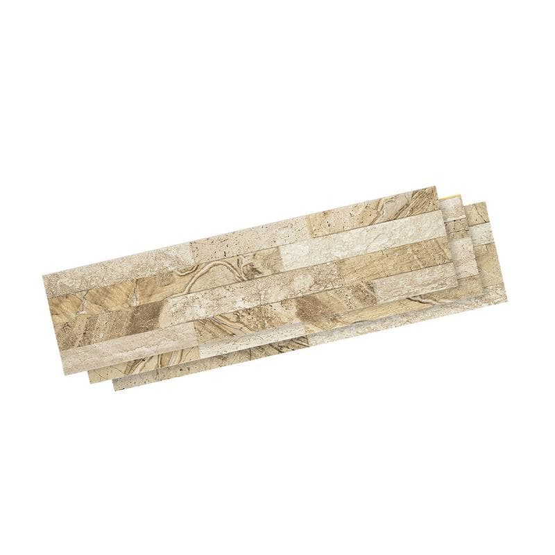 Aquabella Petra Beige 6x24 Porcelain Pool Tile - Image 1
