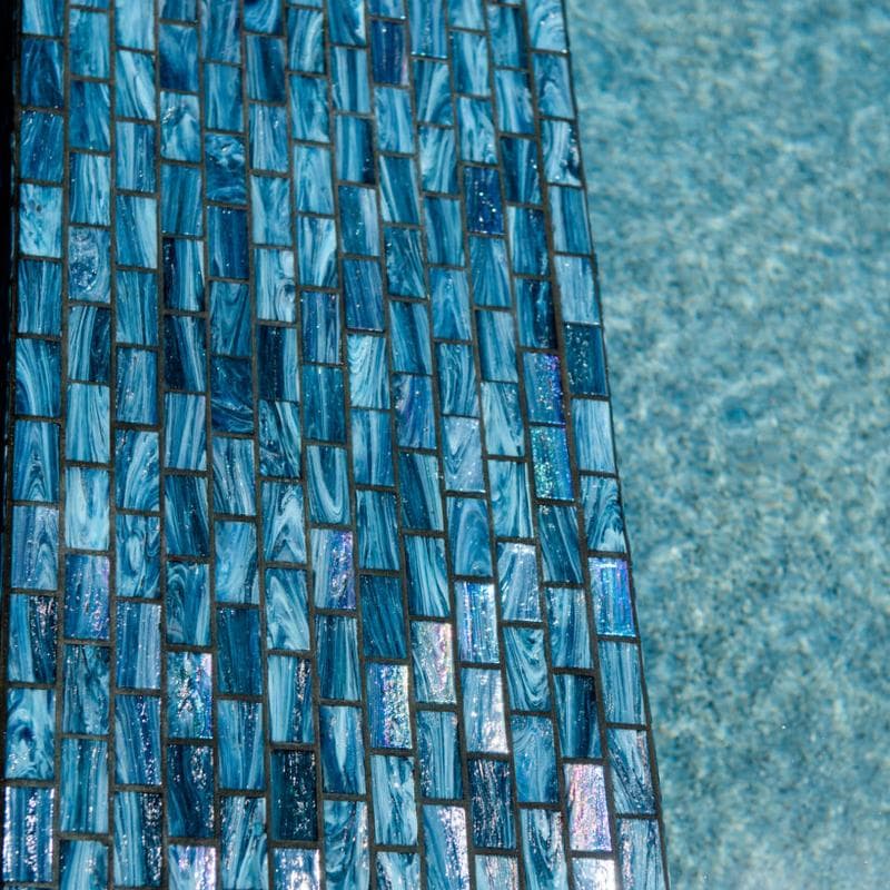 Aquabella North Seas Norwegian 1x2 Glass Mosaic 12"x12" Pool Tile (NS-1214) - Image 10