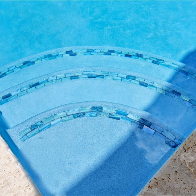 Aquabella North Seas Irish 1x2 Glass Mosaic 12"x12" Pool Tile (NS-1215) - Image 19