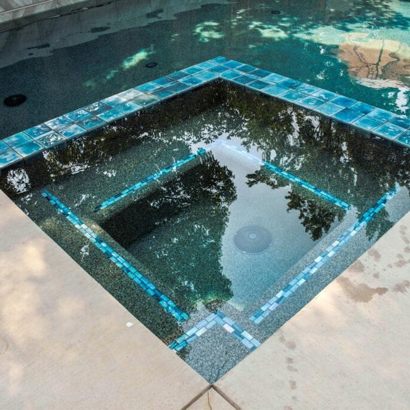 Aquabella North Seas Irish 1x2 Glass Mosaic 12"x12" Pool Tile (NS-1215) - Image 10