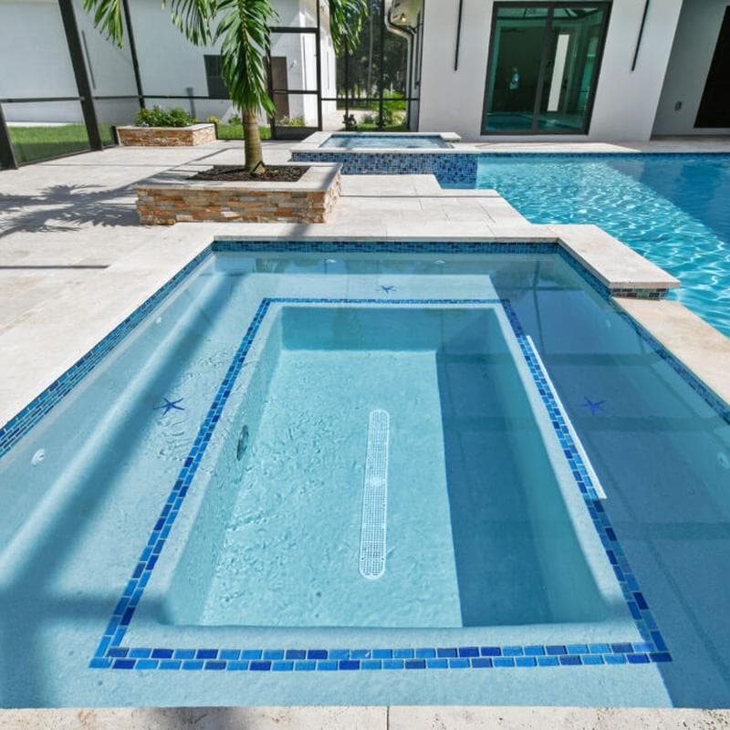 Aquabella Night Life Ballad 1x2 Glass Mosaic 12"x12" Pool Tile (NL-1231) - Image 6