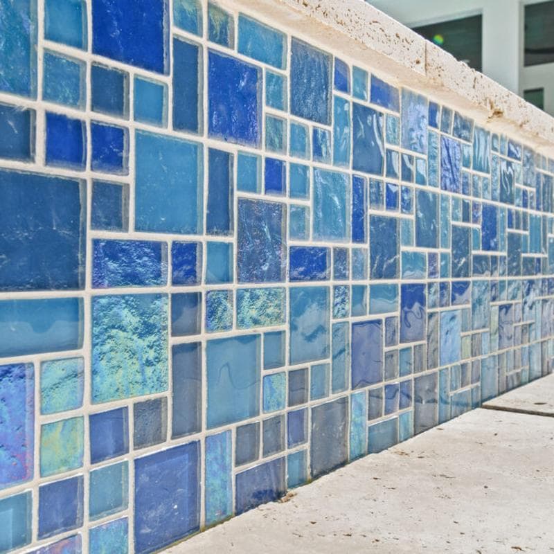 Aquabella Night Life Ballad 1x2 Glass Mosaic 12"x12" Pool Tile (NL-1231) - Image 9