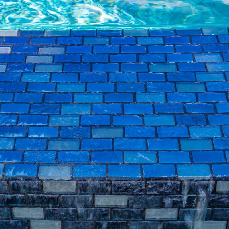 Aquabella Night Life Soul 1x2 Glass Mosaic 12"x12" Pool Tile (NL-1234) - Image 6