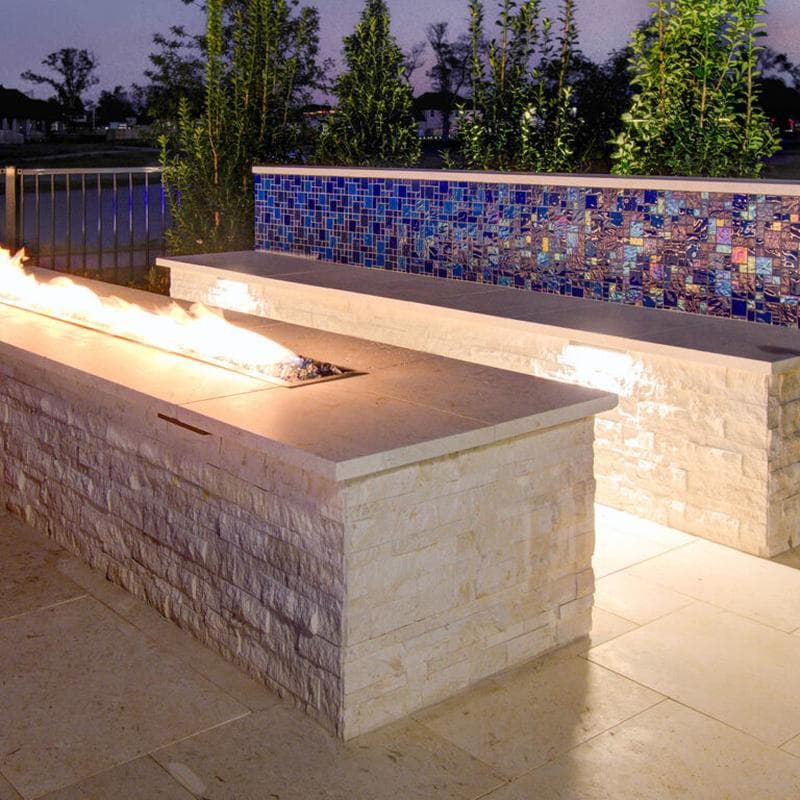 Aquabella Night Life Ballad Block Random Glass Mosaic 12"x12" Pool Tile (NL-831) - Image 11