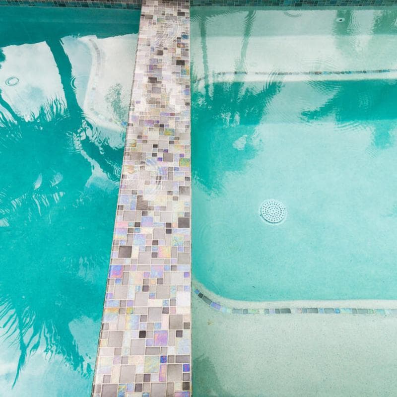 Aquabella Night Life Melody Block Random Glass Mosaic 12"x12" Pool Tile (NL-838) - Image 5
