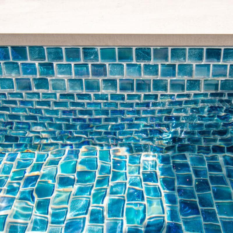 Aquabella Constellations Leo 1x1 Glass Mosaic 12"x12" Pool Tile - Image 18