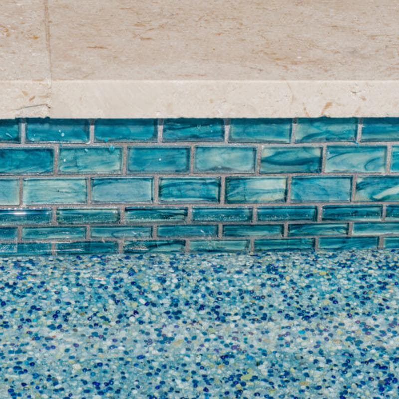 Aquabella Fjord Silent 1x2 Glass Mosaic 12"x12" Pool Tile (FJ-1298) - Image 18