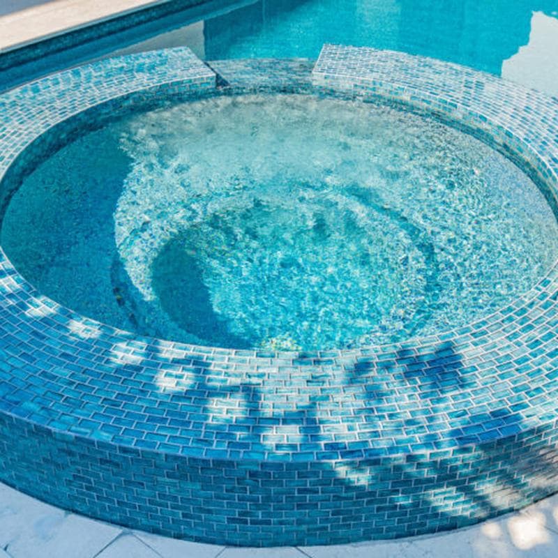 Aquabella Fjord Silent 1x2 Glass Mosaic 12"x12" Pool Tile (FJ-1298) - Image 23