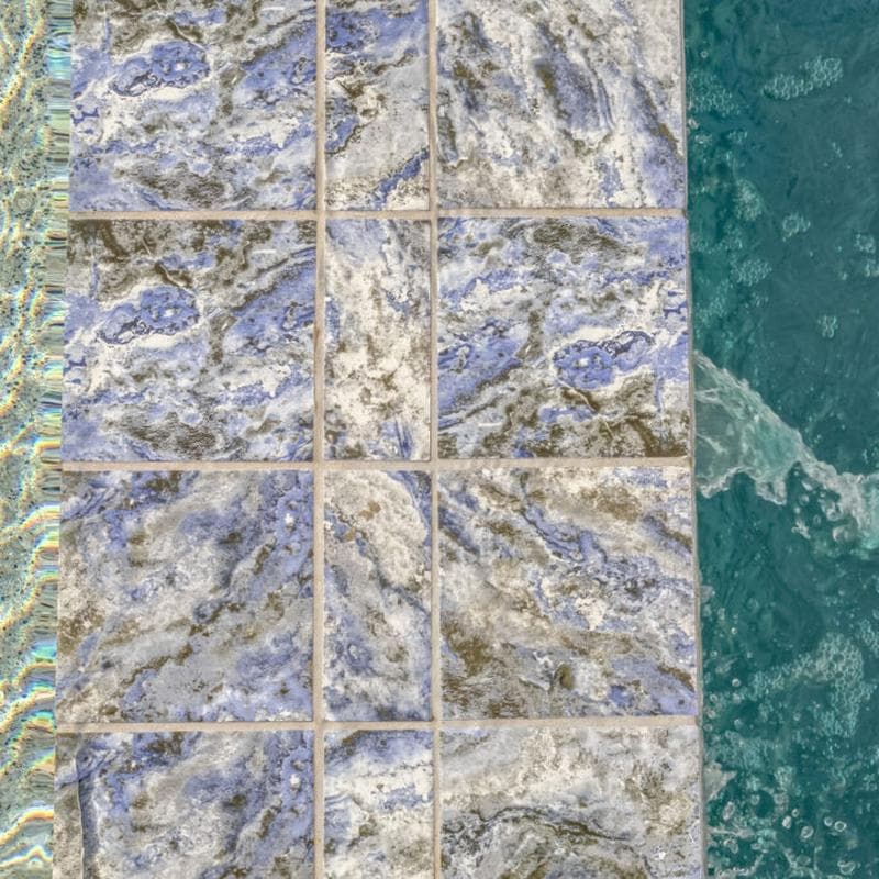 Aquabella Mountains Alps 6x6 Porcelain Field Tile - Image 6
