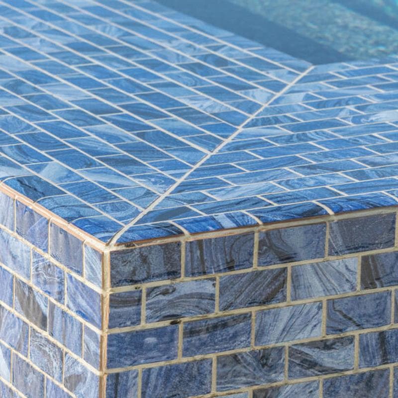 Aquabella Key West Catamaran 1x2 Porcelain Mosaic 12"x12" Pool Tile - Image 17