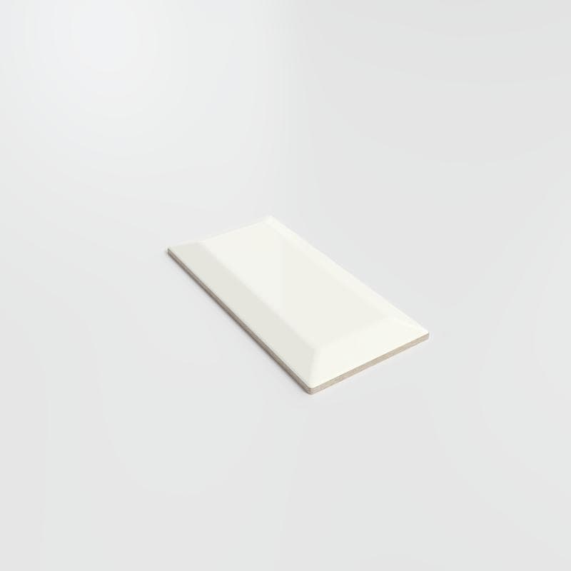 Color Collection Textures BG Snow White 3x6 Beveled - Image 2