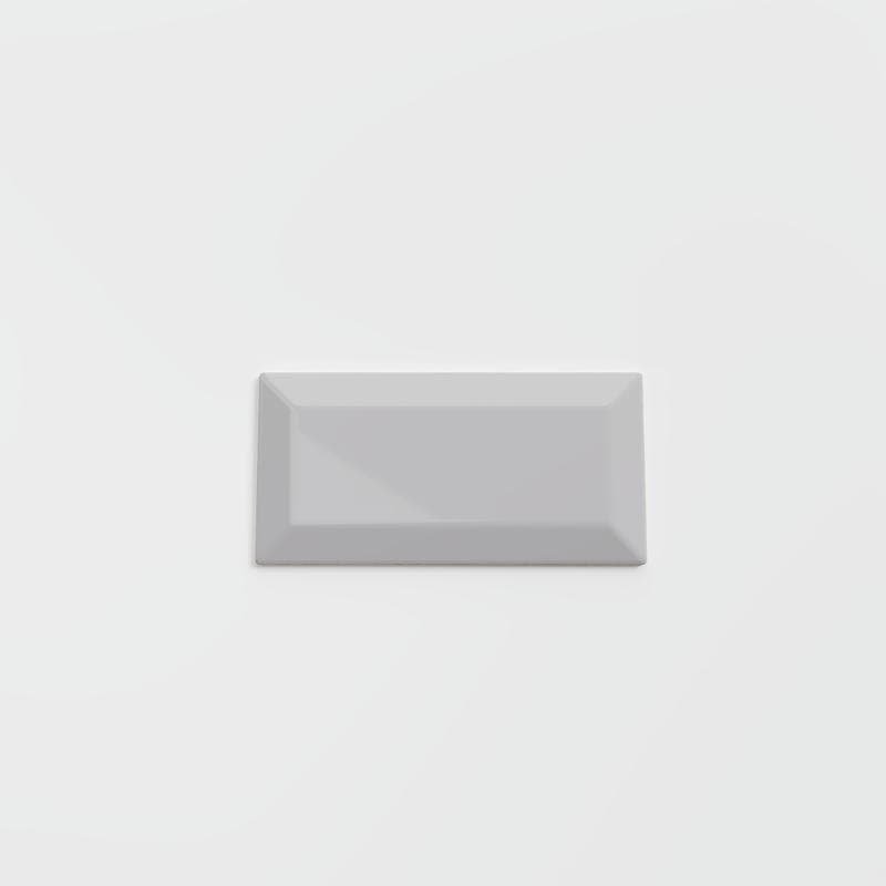 Color Collection Textures BG Tender Gray 3x6 Beveled - Image 1
