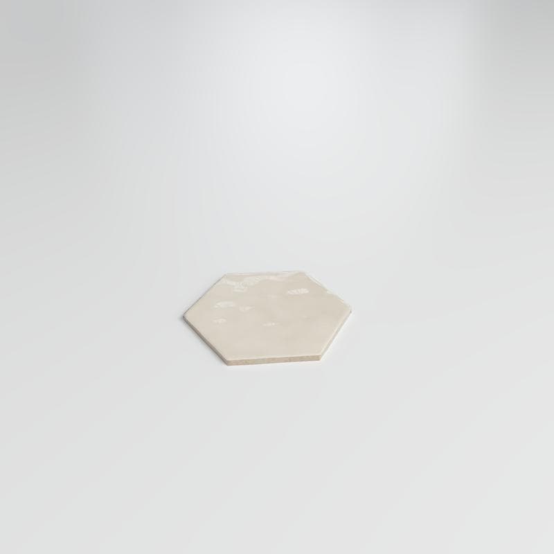 Maiolica Hexagon 7x8 Biscuit - Image 4